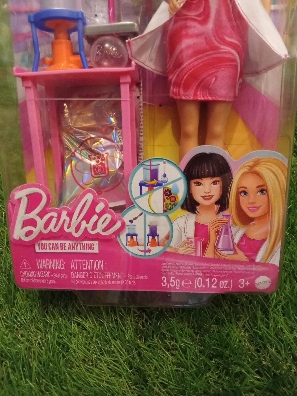 Coffret neuf sous emballage Barbie scientifique chimiste – photo 4